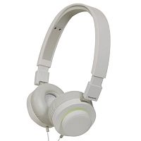 Проводные накладные наушники PANASONIC RP-HXD5WE-W, ПДУ, белые, шнур 1.2 м. (1/5)