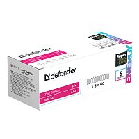 Элемент питания DEFENDER R03 ААА Zinc S12  (60/2400) (56046)
