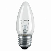 Лампа OSRAM накаливания B35 свеча 40Вт E27 230В прозрачная (10/50/3000) 788580 (Б0007471)