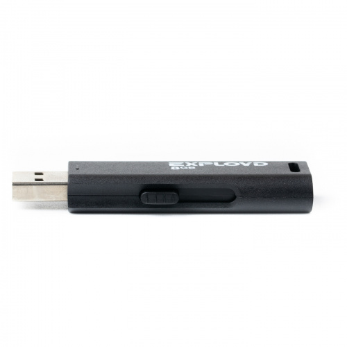 Флеш-накопитель USB 8GB Exployd 580 чёрный (EX-8GB-580-Black) фото 3 Флеш-накопитель USB 8GB Exployd 580 чёрный (EX-8GB-580-Black) фото 3