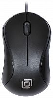 Мышь проводная Oklick 115S (1200dpi), USB(3but), черный (1/20) (711636)