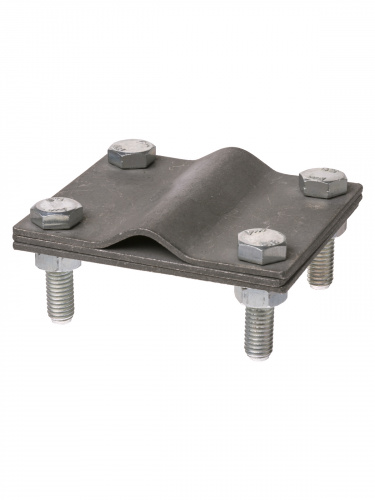 Зажим соединительный 4-х болтовой штырь-полоса, штырь Ø16 - полоса 40х4 мм, термодиффузия TDM (1/30) (SQ2401-0036) Зажим соединительный 4-х болтовой штырь-полоса, штырь Ø16 - полоса 40х4 мм, термодиффузия TDM (1/30) (SQ2401-0036)