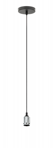 Cветильник ЭРА PL13 E27 - 8 CH подвес потолочный LOFT под лампу цоколь Е27 провод 1 м цвет хром (60/360) (Б0048529) фото 6 Cветильник ЭРА PL13 E27 - 8 CH подвес потолочный LOFT под лампу цоколь Е27 провод 1 м цвет хром (60/360) (Б0048529) фото 6