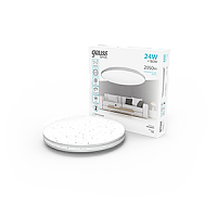 Светильник светодиодный GAUSS Basiс Spaсe Line НПС 24W 2050lm 4000K 220-240V IP20 330*300*75 (1/20) (995440224)