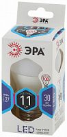 Лампа светодиодная ЭРА STD LED P45-11W-840-E27 E27 / Е27 11Вт шар нейтральный белый свет (1/100) (Б0032989)