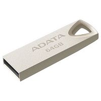 Флеш-накопитель USB  64GB  A-Data  UV210  металл/серебро (AUV210-64G-RGD)
