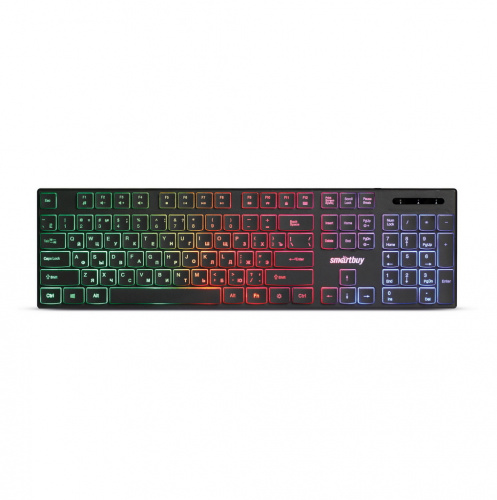 Клавиатура проводная Smartbuy ONE 240 USB, с подсветкой (SBK-240U-K), черная (1/20)