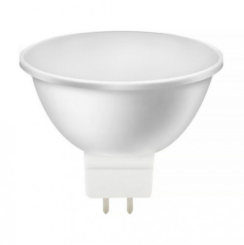 Лампа светодиодная SMARTBUY GU5.3 (MR16) 5Вт 220V 3000K (рефлекторная, теплый свет) (10/100) (SBL-GU5_3-05-30K-N)
