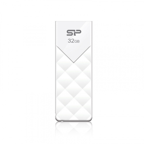 Флеш-накопитель USB  32GB  Silicon Power  Ultima U03  белый (SP032GBUF2U03V1W)