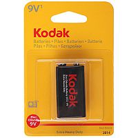 Элемент питания KODAK Heavy Duty  6F22 (крона)  BL1  (K9VHZ-1B)   (10/50/5200) (Б0005137)