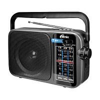 Радиоприемник трёхдиапазонный RITMIX RPR-320, вход USB Type-C, Bluetooth 5.2, MP3-плеер, USB флеш /microSD, черный(1/10) (80003916)