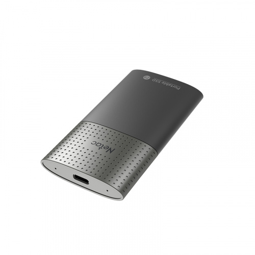 Внешний SSD  Netac   500 GB  Z9 USB-C чёрный/серебро, USB 3.2 (NT01Z9-500G-32BK)