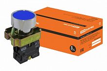 Кнопка BА61 без подсветки синий 1з TDM (SQ0704-0041)