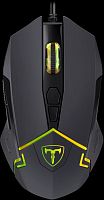 Мышь проводная игровая T-LINE Neon, RGB, 7кн, 12800dpi, черный (1/60)  (72372)