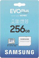 Карта памяти MicroSDXC  256GB  Samsung Class 10 Evo Plus A2 V30 UHS-I (R/W 160/90 MB/s) + SD адаптер (MB-MC256SA/APC)