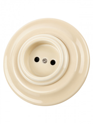 Розетка TDM скрытой установки фарфоровая 2П+З 16А 250В сл. кость «Болонь» (1/36) (SQ1820-0322) фото 6 Розетка TDM скрытой установки фарфоровая 2П+З 16А 250В сл. кость «Болонь» (1/36) (SQ1820-0322) фото 6