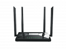Mesh-роутер NETIS NC65 гигабитный двухдиапазонный, AC1200, 5 ГГц и до 300 Мбит/с на частоте 2,4 ГГц,  IPTV (1/10)