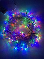 Гирлянда светодиодная ЭРА ENIN-WM Мишура 3.9 м белый провод мультиколор 220V (24/576) (Б0047972)