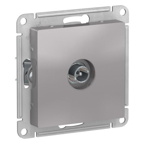 Механизм розетки TV 1-м С/У оконечной ATLASDESIGN 1DB алюм. Systeme Electric ATN000391 (1/10/60)