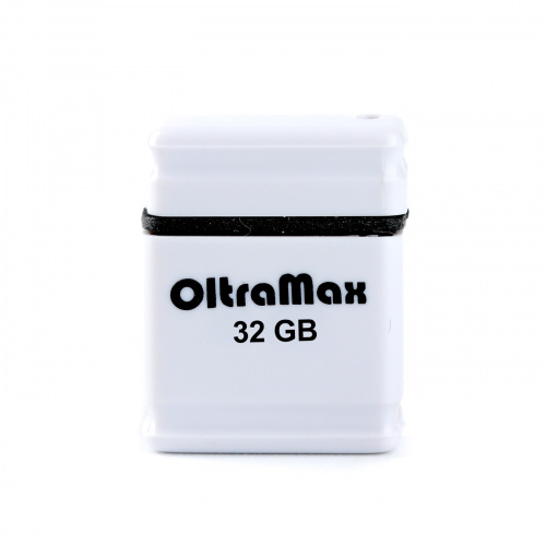 Флеш-накопитель USB  32GB  OltraMax   50  белый (OM032GB-mini-50-W)