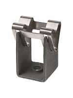 Держатель для гориз. и верт. поверхностей, стал. Фикс.для прута Ø8 мм, высота 35 мм, гор. цинк. TDM (1/200) (SQ2402-3220)