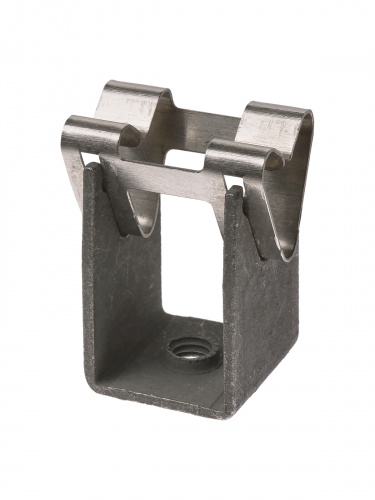 Держатель для гориз. и верт. поверхностей, стал. Фикс.для прута Ø8 мм, высота 35 мм, гор. цинк. TDM (1/200) (SQ2402-3220) Держатель для гориз. и верт. поверхностей, стал. Фикс.для прута Ø8 мм, высота 35 мм, гор. цинк. TDM (1/200) (SQ2402-3220)