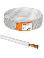 Провод TDM ПуГВнг(А)-LS 1х10,0 ГОСТ (100м), белый (SQ0124-0853)