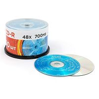 Диск MIREX CD-R 48Х 700МБ Кейк бокс 50 (50/300) (UL120051A8B)