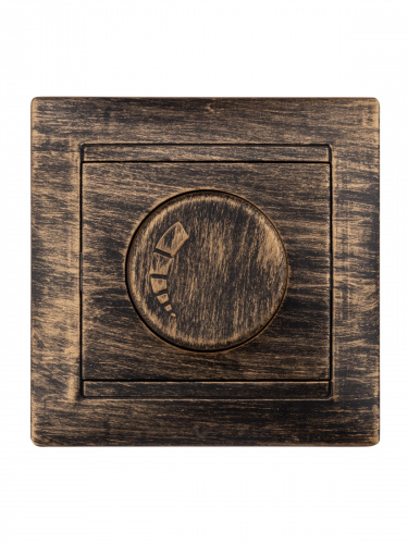 Светорегулятор RL 300 Вт старинная бронза с/у, "Лама" (1/8) TDM (SQ1815-0769) фото 4 Светорегулятор RL 300 Вт старинная бронза с/у, "Лама" (1/8) TDM (SQ1815-0769) фото 4