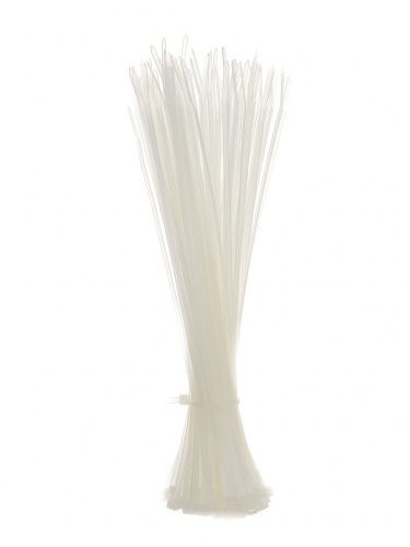 Cтяжка-хомут (нейлон) 2.5 х 200 мм. (100шт./уп.), белая (цена за упаковку-100 шт!!!) (TIE2.5X200MM-W) фото 2 Cтяжка-хомут (нейлон) 2.5 х 200 мм. (100шт./уп.), белая (цена за упаковку-100 шт!!!) (TIE2.5X200MM-W) фото 2