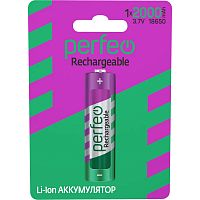 Аккумулятор Perfeo Li-Ion 18650 2000mAh/1BL 3.7V (1/5/80) (PF 18650Li-Ion2000/1BL)
