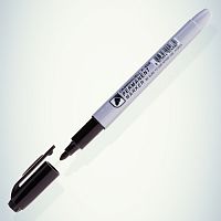 Маркер перманентный Crown MULTI MARKER SLIM, ЧЕРНЫЙ пулевидный 2мм (P-505) (12/1152/2880) (Б0048243)