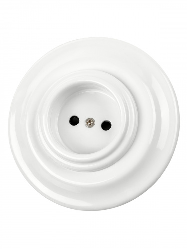 Розетка скрытой установки фарфоровая 2П 10А 250В белая «Болонь» TDM (1/36) (SQ1820-0021) фото 6 Розетка скрытой установки фарфоровая 2П 10А 250В белая «Болонь» TDM (1/36) (SQ1820-0021) фото 6