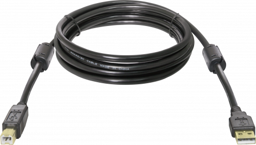 Кабель-удлинитель DEFENDER USB04-10PRO USB2.0, AM-BM, черный, 3м (1/40) (87431) фото 4