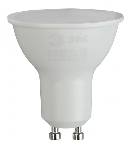 Лампа светодиодная ЭРА RED LINE LED MR16-9W-840-GU10 R GU10 9 Вт софит нейтральный белый свет (1/100) (Б0050692) фото 3
