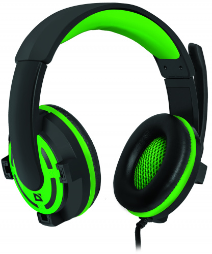 Гарнитура DEFENDER Warhead G-300 зеленая, шнур 2,5 м. (1/20) (64128) фото 7