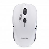 Беспроводная мышь Smartbuy  ONE 344CAG, бело-серая (1/40) (SBM-344CAG-WG)