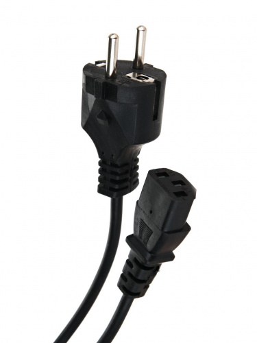 Кабель компьютер--> розетка 220V EU (прямой) <VDE> 3GX0,5mm2, 1,8m, медь, TELECOM <TE021-CU0.5-1.8> (1/60) (TE021-CU0.5-1.8M) Кабель компьютер--> розетка 220V EU (прямой) <VDE> 3GX0,5mm2, 1,8m, медь, TELECOM <TE021-CU0.5-1.8> (1/60) (TE021-CU0.5-1.8M)