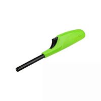 Бытовая газовая пьезозажигалка с классическим пламенем многоразовая (1 шт.) зеленая СК-306 СОКОЛ (1/144) (61-0969)