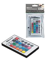 Контроллер для светодиодных лент и модулей RGB-IR-12В-6А-72Вт-IP20, 3 канала, пульт 24 кнопки, TDM (1/150) (SQ0331-0505)