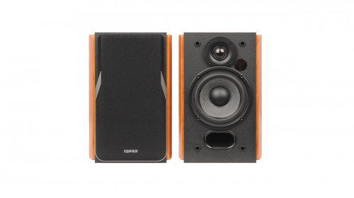 Акустика EDIFIER R1380T brown. Вых.мощ:21Вт+21Вт.2дин.в кол.Ч.х-ка:55Гц-20кГц.Вх:лин.2шт.компл:ДУ (1/2) (80002217) фото 4
