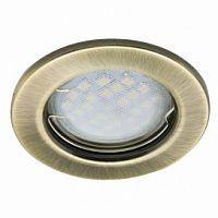 Светильник ECOLA встраиваемый Light Черненая Бронза (2pack) MR16-DL90-GU5.3-30*80 ЦЕНА ЗА УПАК (1/100) (FB1621EFY)