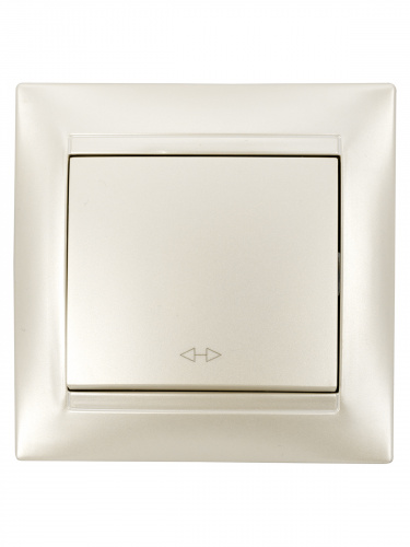 Перекрестный выключатель 1-кл. 10А перламутр "Лама" (10/120) TDM (SQ1815-0836) фото 5 Перекрестный выключатель 1-кл. 10А перламутр "Лама" (10/120) TDM (SQ1815-0836) фото 5