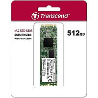 Внутренний SSD  Transcend  512GB  830S, SATA-III R/W - 560/520 MB/s, (M.2), 2280, 3D NAND (TS512GMTS830S)